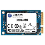 Hard Drive Kingston KC600MS TLC 3D mSATA 512 GB SSD-0