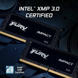 RAM Memory Kingston Impact 32 GB 4800 MHz CL38 DDR5-1