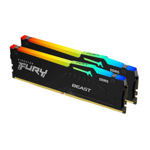 RAM Memory Kingston Fury Beast RGB 5600 MHz CL40 32 GB DDR5-0