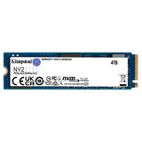 Hard Drive Kingston NV2 4 TB SSD 4 TB HDD-0