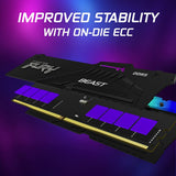 RAM Memory Kingston Beast RGB 32 GB DDR5 SDRAM DDR5 5600 MHz-13