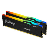 RAM Memory Kingston Beast RGB 32 GB DDR5 SDRAM DDR5 5600 MHz-9