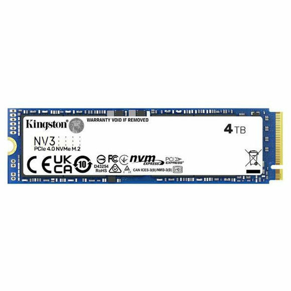 Hard Drive Kingston SNV3S/4000G 4 TB SSD-40