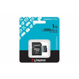 Micro SD Memory Card with Adaptor Kingston SDCG4/1TB-20