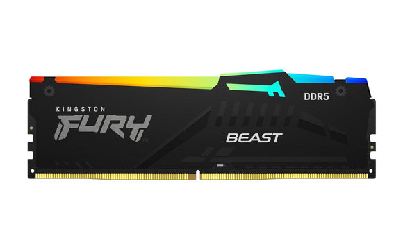 Kingston Fury Beast RGB 64GB [2x32GB 5200MHz DDR5 CL40 DIMM]-0