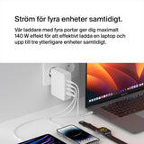 Wall Charger Belkin WCH014BTWH 140 W White-13