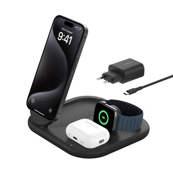 Cordless Charger Belkin WIZ029VFBK Black-0