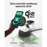 Cordless Charger Belkin WIZ040KQCH Black-6