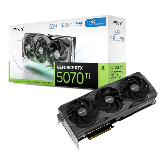 VGA PNY GeForce RTX 5070TI 16GB Gaming Overclocked Triple Fan PLUS-0
