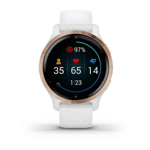 Smartwatch GARMIN 010-02429-13 1,1" White Rose Gold-0