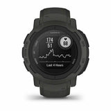 Smartwatch GARMIN Instinct 2 45 mm 0,9" Black Graphite Dark grey-6