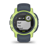 Smartwatch GARMIN Instinct 2 Surf Edition Lime 0,9" Grey Verde, gris-6