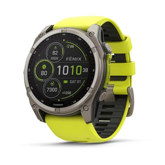 SMARTWATCH FENIX 8 SAPP. SOLAR/YELLOW 010-02907-21 GARMIN-0