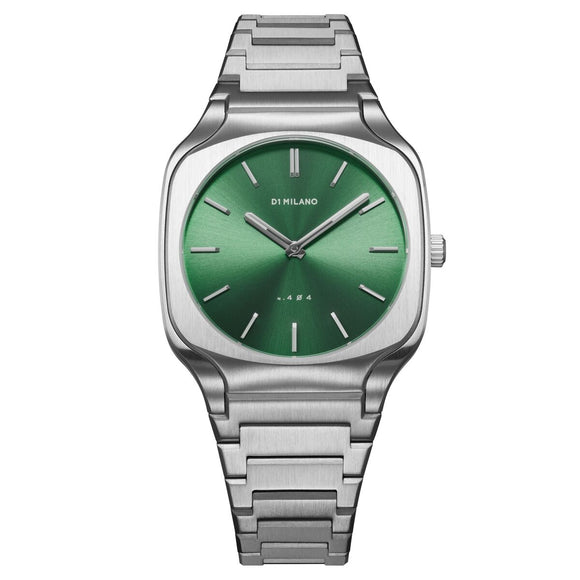 Men's Watch D1 Milano EDEN Green Silver (Ø 37 mm)-0