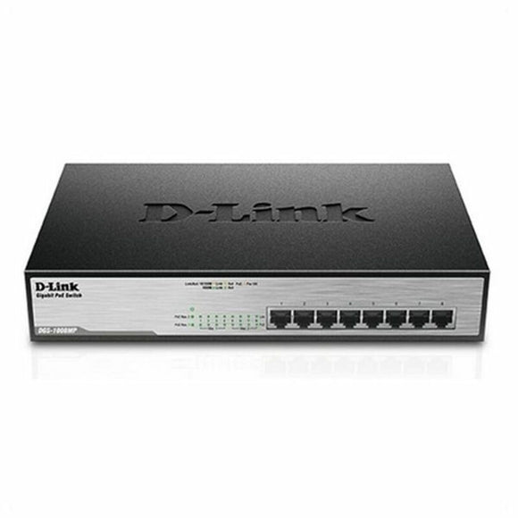 Desktop Switch D-Link DGS-1008MP 16 Gbps LAN-0