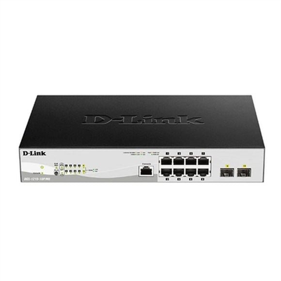 Switch D-Link DGS-1210-10P/ME/E PoE Gigabit Ethernet-0
