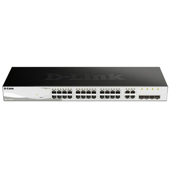 Switch D-Link DGS-1210-24/E Black Ethernet LAN 10/100/1000 24 x RJ45-0