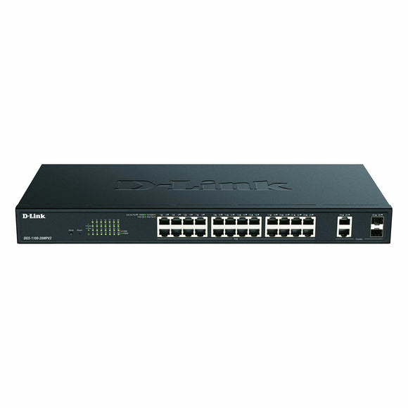 Switch D-Link DGS-1100-26MPV2/E Black-0