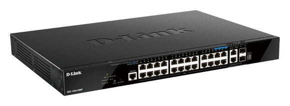 D-LINK Switch 20G 2XG 2SFP+ PoE 370W 20x10/100/1000 2x10G 2x2.5G 2xSFP+-0