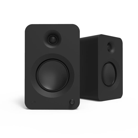 KANTO AUDIO 200W POWERED BOOKSHELF SPEAKERS WITH HDMI ARC, USB-C, AND BLUETOOTH 5.3 - MATTE BLACK, PAIR (INCL. TYPE C POWER CORD)-0