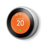 Thermostat Google Silver-4