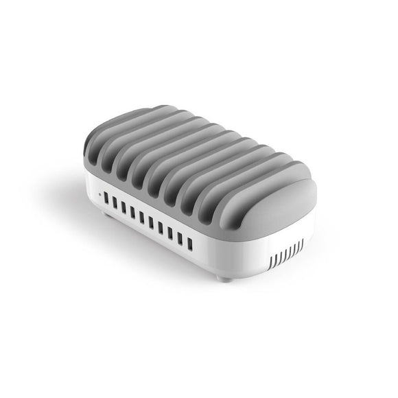 USB Hub Compulocks 10PUSBDKS-UK White Grey 120 W-0