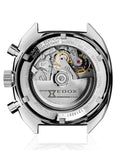 Edox Men's Watch 08202-3GG-GIN Quartz Chronograph 30 ATM Sapphire Glass Official Box
