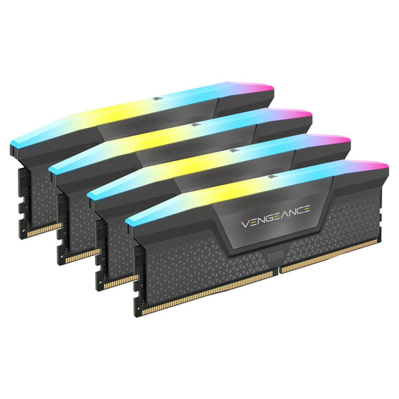 CORSAIR RAM Vengeance RGB - 64 GB (4 x 16 GB Kit) - DDR5 5600 DIMM CL36-0