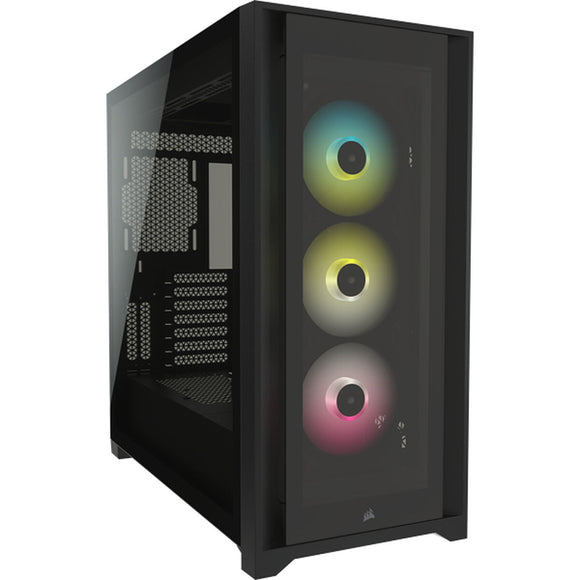 ATX Semi-tower Box Corsair iCUE 5000X RGB Black-0