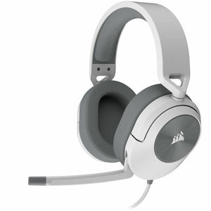 Headphones with Microphone Corsair HS55 STEREO White-0