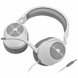 Headphones with Microphone Corsair HS55 STEREO White-1