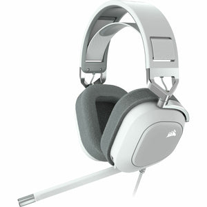 Headphones with Microphone Corsair HS80 RGB USB White-0