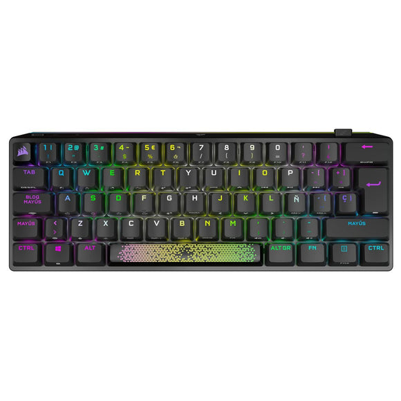 Gaming Keyboard Corsair K70 Pro Mini Spanish Qwerty-0