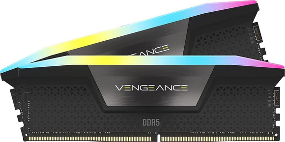 CORSAIR RAM Vengeance RGB - 64 GB (2 x 32 GB Kit) - DDR5-6600 DIMM CL32-0