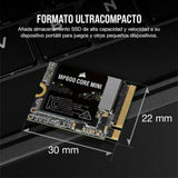 Hard Drive Corsair Force MP600 CORE MINI 2 TB 2 TB SSD-3