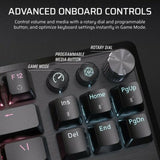 Wireless Keyboard Corsair Black Spanish Qwerty-2