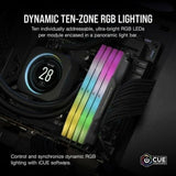 RAM Memory Corsair Vengeance RGB DDR5 64 GB DDR5 SDRAM DDR5 5600 MHz CL40-2