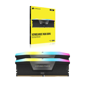 RAM Memory Corsair Vengeance RGB DDR5 64 GB CL40-0