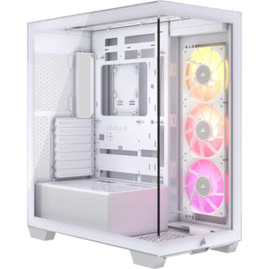 ATX Semi-tower Box Corsair Corsair iCUE LINK 3500X RGB Midi Tower Blanco White-0