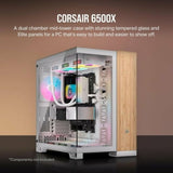 ATX Semi-tower Box Corsair 6500X White-7