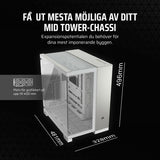 ATX Semi-tower Box Corsair 6500X White-6