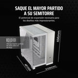 ATX Semi-tower Box Corsair 6500X White-2