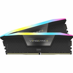 RAM Memory Corsair 32GB (2K) DDR5 5200MHz Vengeance RGB B 32 GB DDR5 5200 MHz CL40-0