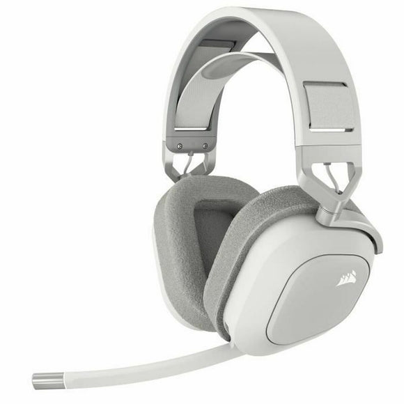 Headphones with Microphone Corsair CA-9011296-EU White Multicolour-0