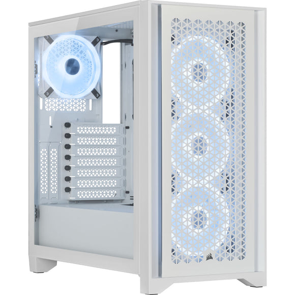 ATX Semi-tower Box Corsair iCUE 4000D RGB White-0