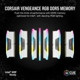 RAM Memory Corsair CMH32GX5M2B6000C40W 32 GB DDR5 6000 MHz CL40-4