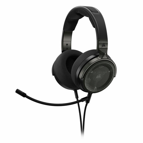 Headphones with Microphone Corsair Black-0