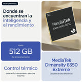 Smartphone Motorola edge 60 pro 12 GB RAM 512 GB 6,7" 6,67" Blue-2