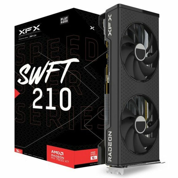 Graphics card XFX SPEEDSTER SWFT210 CORE AMD Radeon RX 7600 XT 16 GB GDDR6-0