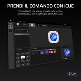 Liquid Refrigeration Kit Corsair Nautilus 240 RS LCD-1